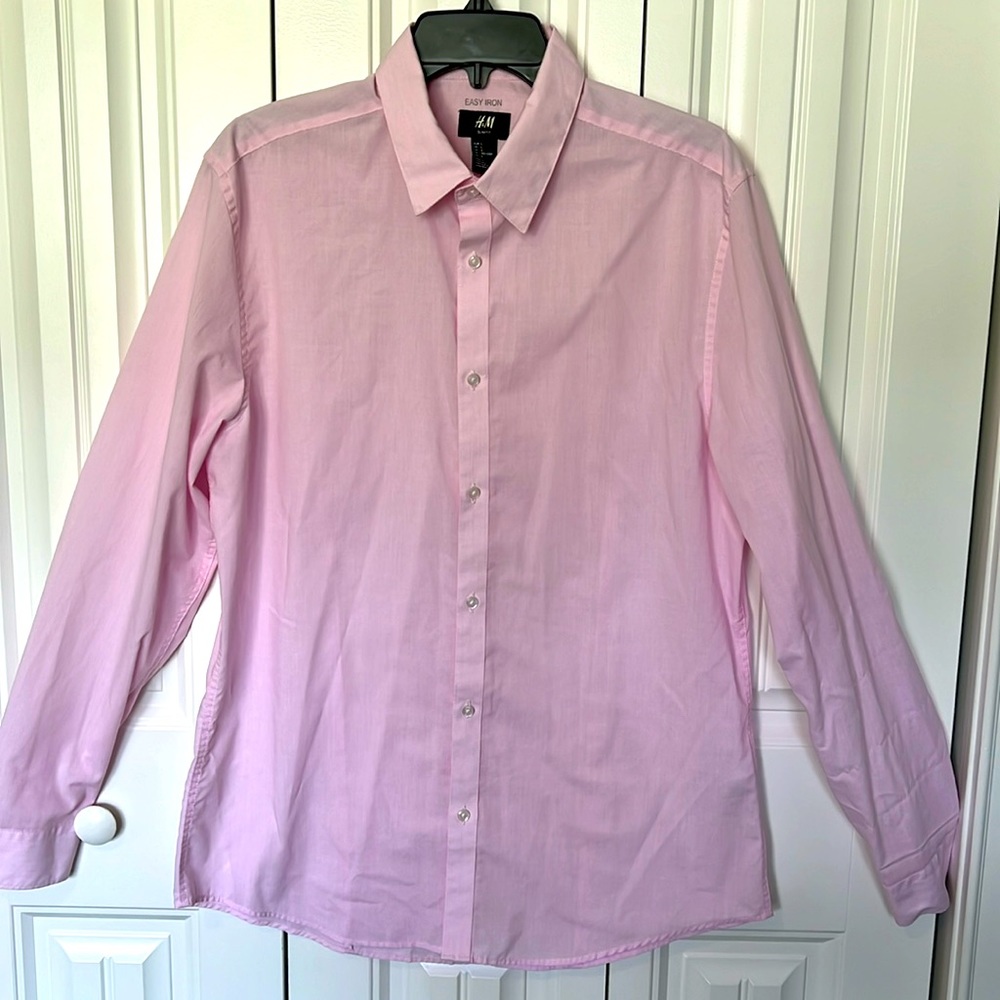 Men’s large long sleeve button up by H&M